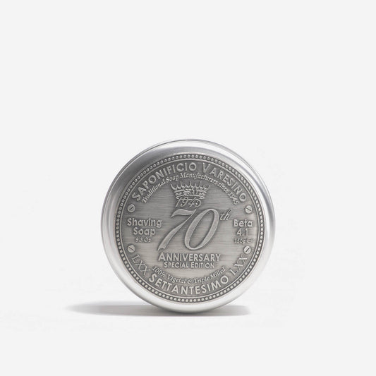 Saponificio Varesino 70th Anniversary Shaving Soap in Tin 150g image 0