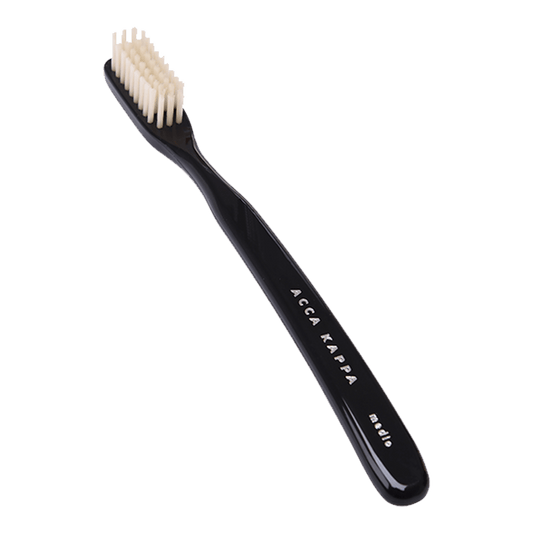 Acca Kappa Vintage Collection Toothbrush - Medium Nylon Bristles Black image 0