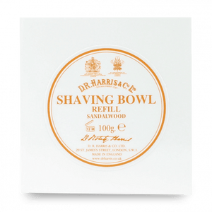 D R Harris Sandalwood Shaving Bowl Refill 100g image 0