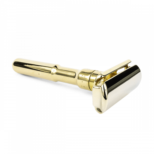 Merkur 702 Futur Adjustable Double Edge Safety Razor Gold (90 702 003) image 0