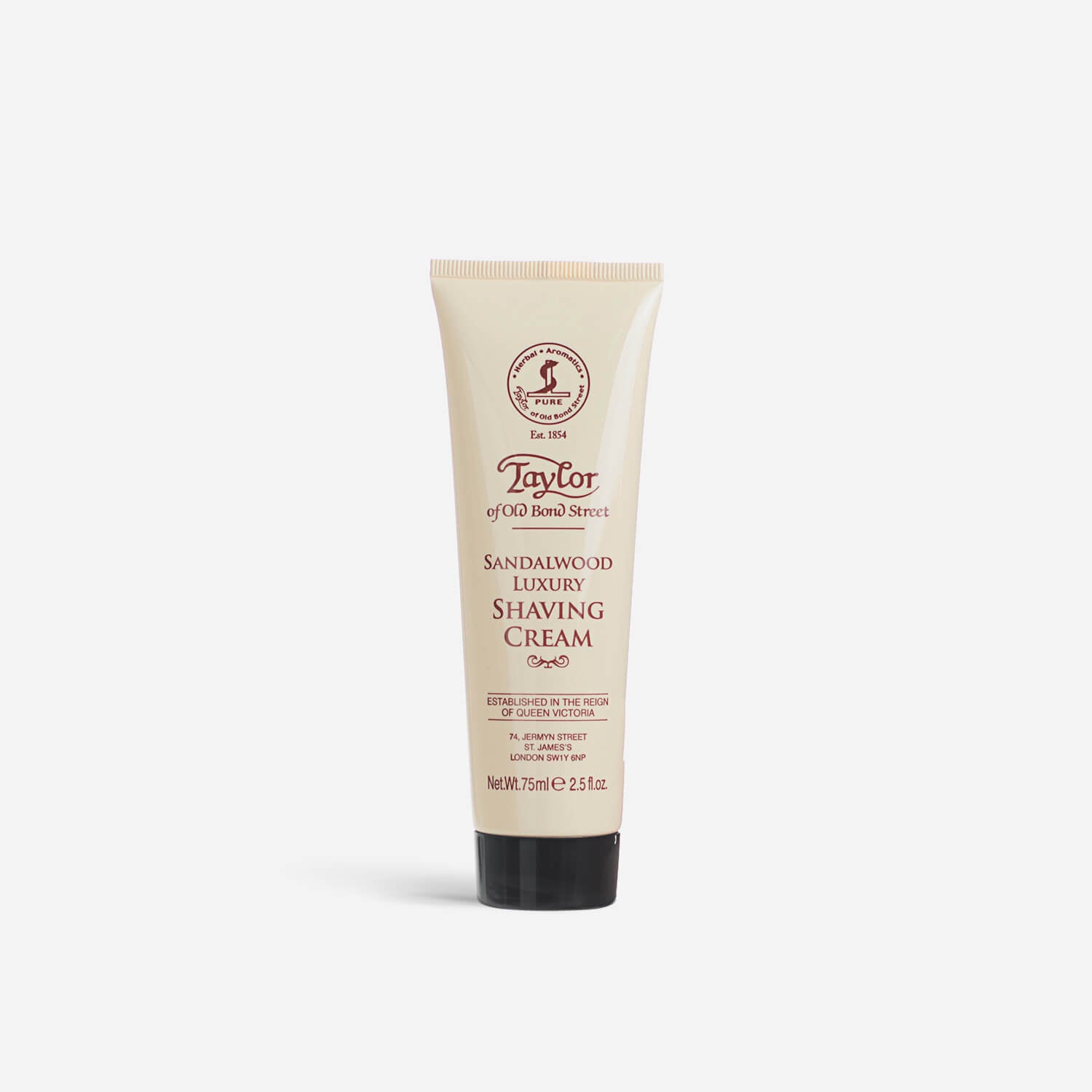 Taylor of Old Bond Street Sandalwood Shaving Cream Tube 75ml image 0