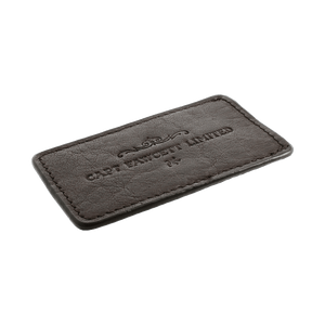 Captain Fawcett Small Leather Moustache Comb Sleeve image 0