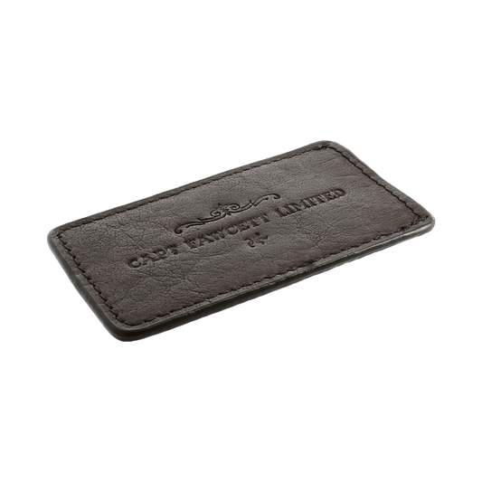 Captain Fawcett Small Leather Moustache Comb Sleeve image 0