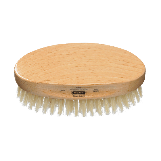 Kent MG3 Mens Military Brush White Bristle image 0