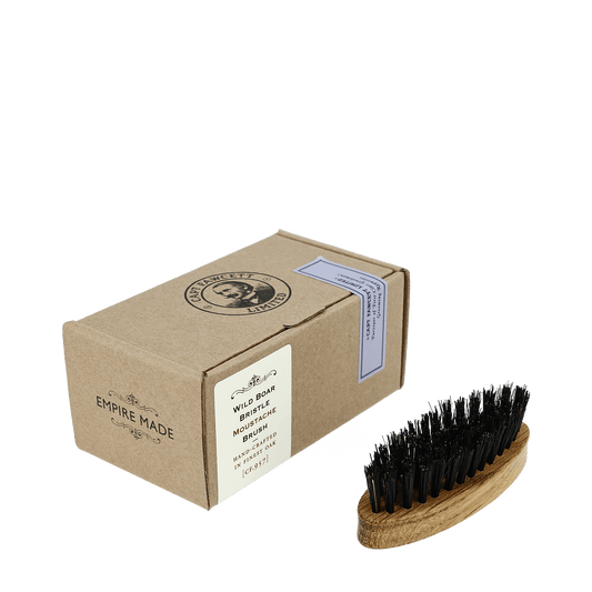 Captain Fawcett Wild Boar Bristle Moustache Brush CF.957 image 0