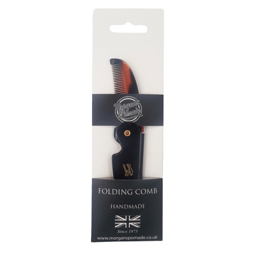 Morgan's Small Folding Moustache Comb image 0