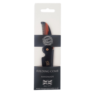 Morgan's Small Folding Moustache Comb image 0