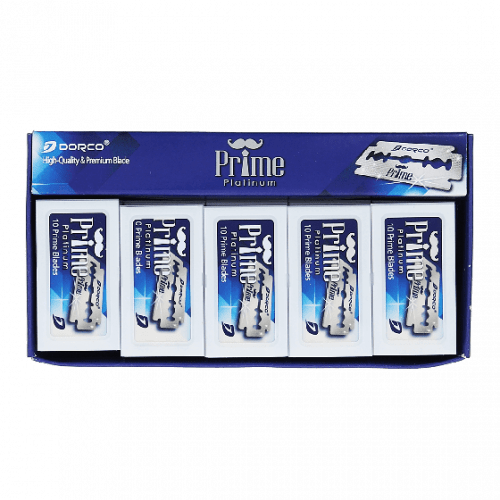 Dorco Prime Platinum Double Edged Razor Blades (100 Blades) image 0