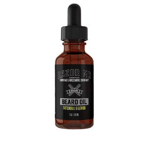 Razor MD Beard Oil Patchouli and Lemon 56g image 0