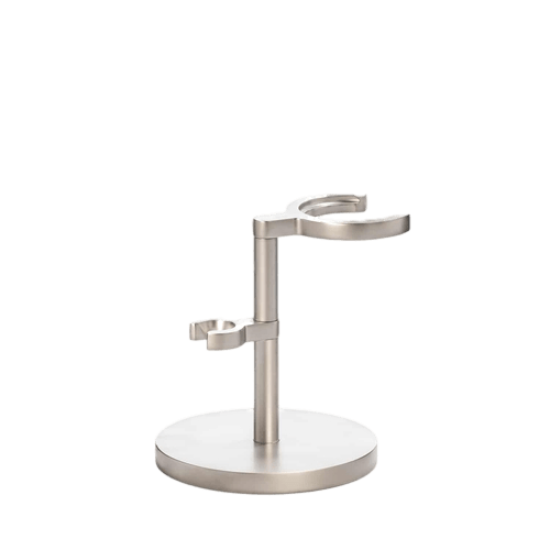 MUHLE RHM Rocca Matt Stainless Steel Stand For Safety Razor Set image 0