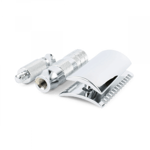 Merkur 985CL Open Chrome Travel Double Edge Safety Razor (90 985 000) image 0