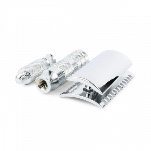 Merkur 985CL Open Chrome Travel Double Edge Safety Razor (90 985 000) image 0