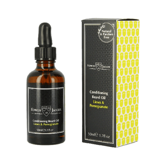 Edwin Jagger Conditioning Beard Oil Limes and Pomegranate 50ml image 0