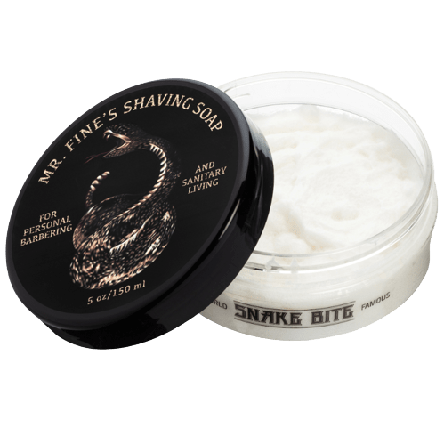 Fine Accoutrements Snake Bite Shaving Soap 150ml image 1