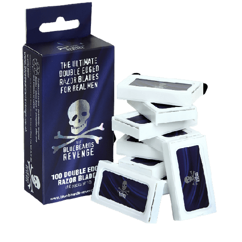 The Bluebeards Revenge Double Edged Razor Blades (100 Blades) image 0