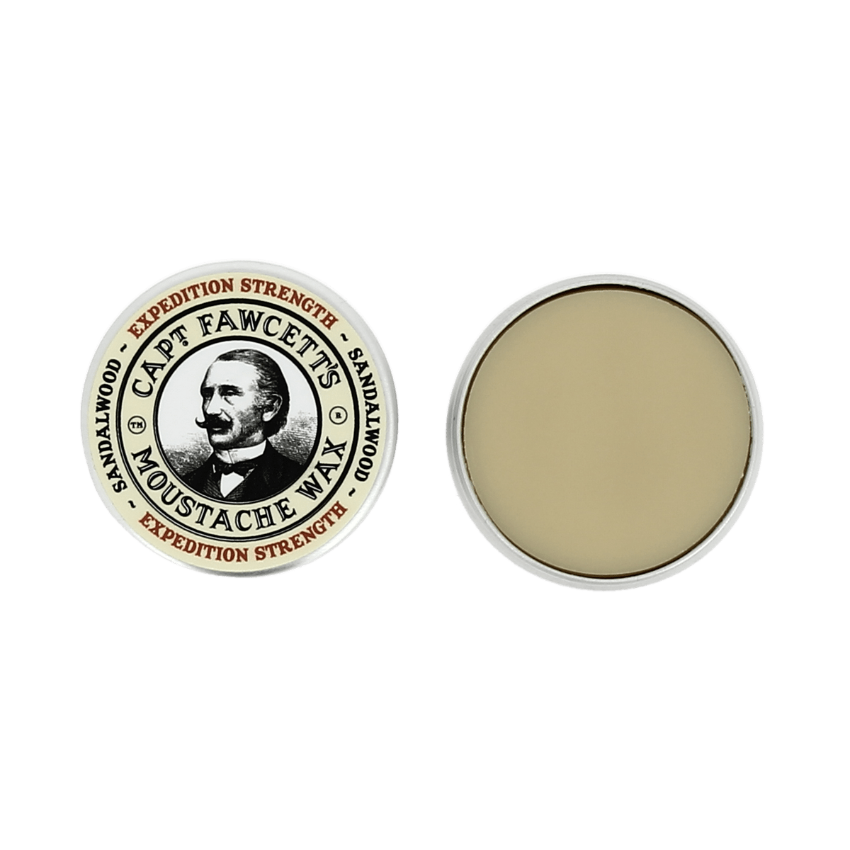 Captain Fawcett Expedition Strength Sandalwood Moustache Wax 15ml image 0