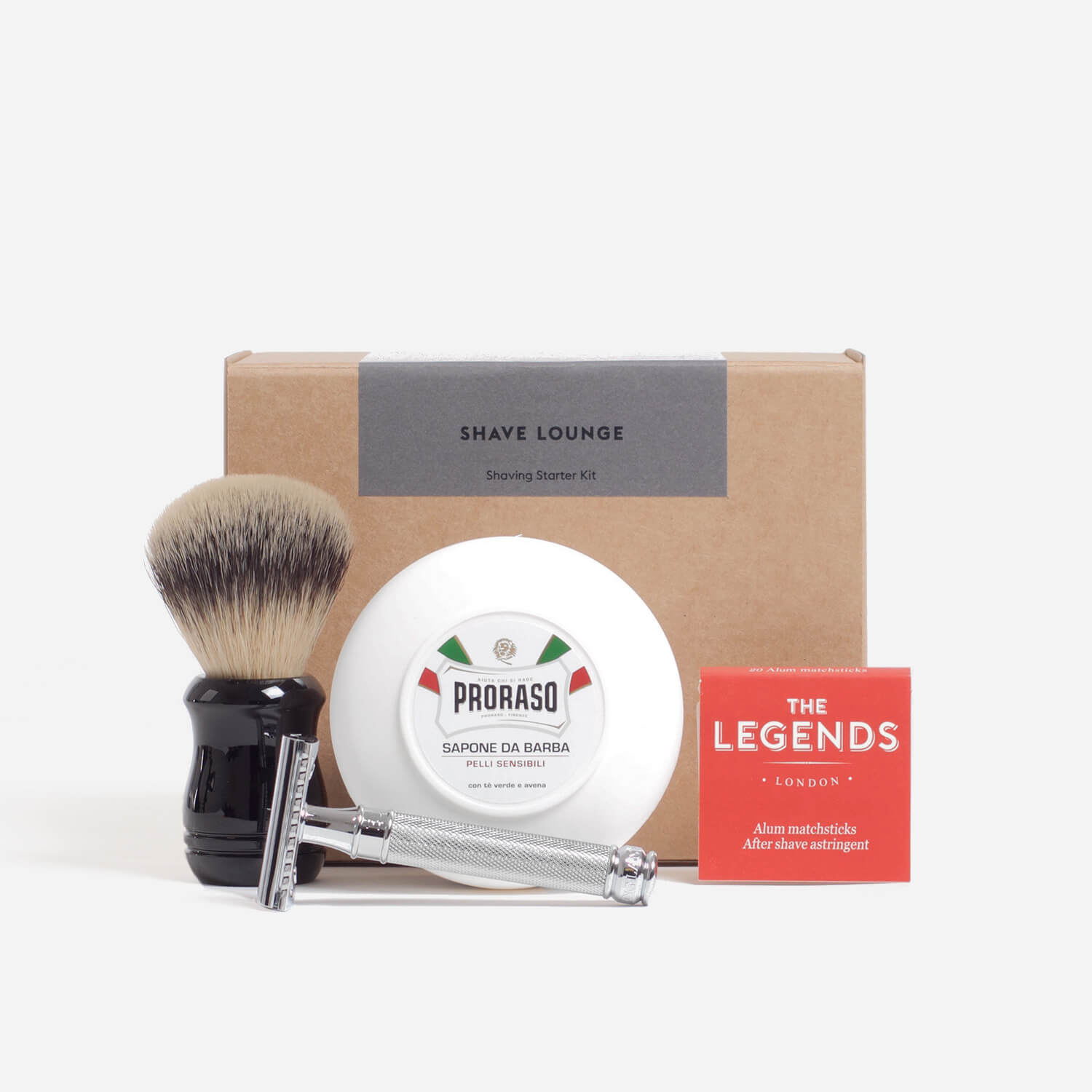 Sensitive Skin Safety Razor Shaving Starter Kit image 0