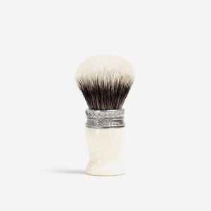 Saponificio Varesino White Badger Hair Shaving Brush image 0