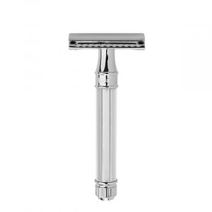 Edwin Jagger Octagonal Chrome Double Edge Razor image 0