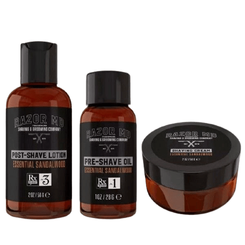 Razor MD Rx Travel Shave Kit Sandalwood image 1