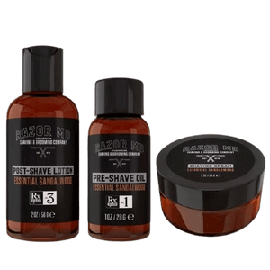 Razor MD Rx Travel Shave Kit Sandalwood image 1