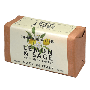 Saponificio Varesino Lemon & Sage Natural Soap 300g image 0