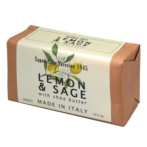 Saponificio Varesino Lemon & Sage Natural Soap 300g image 0