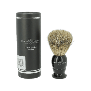 Edwin Jagger Best Badger Light Horn Shaving Brush Small 9EJ876 image 0
