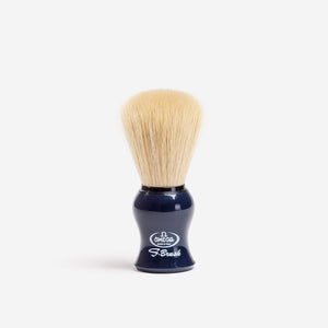 Omega S10065 Synthetic Fibre Shaving Brush with Blue Handle image 0