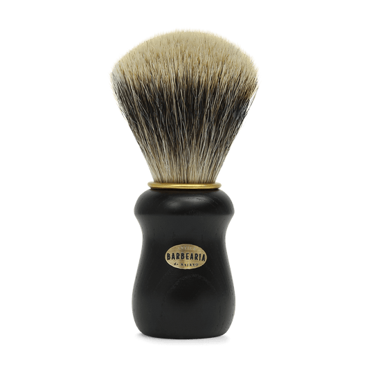 Antiga Barbearia de Bairro Gold and Black Shaving Brush image 0