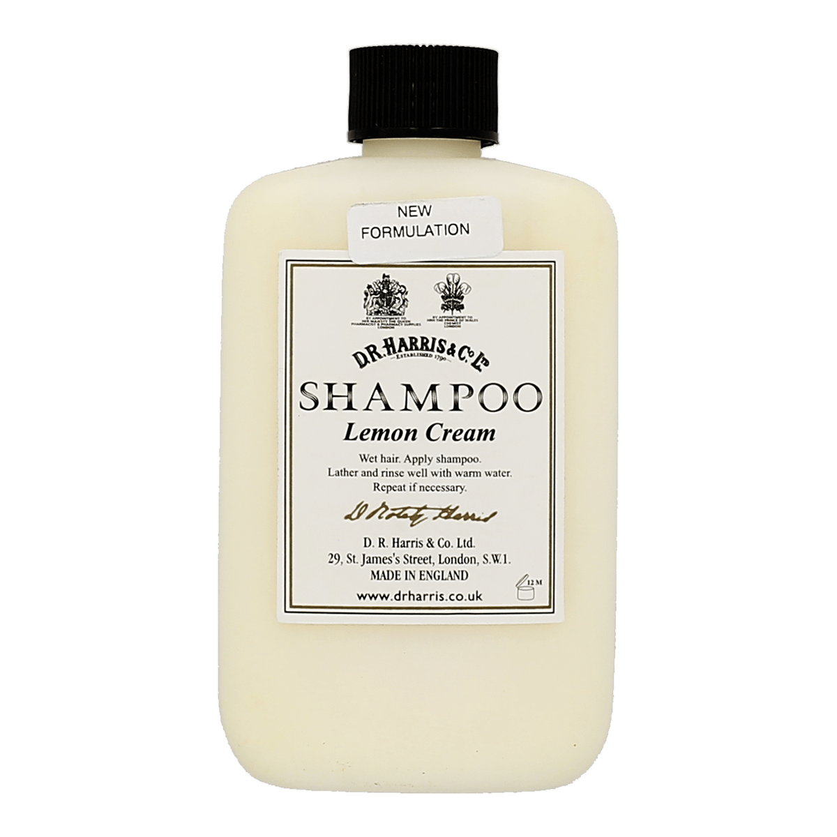 D R Harris Lemon Cream Shampoo 100ml image 0