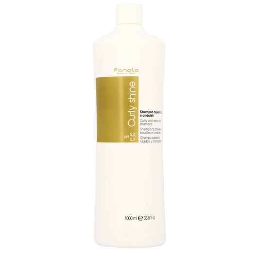 Fanola Curly Shine Curly and Wavy Hair Shampoo 1000ml