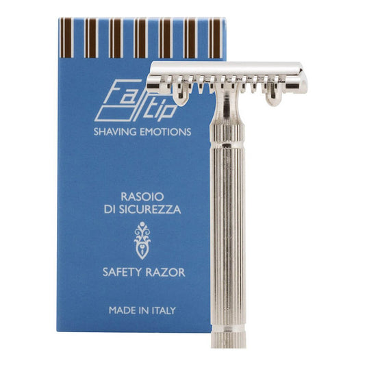 Fatip Piccolo Nickel Classic Original Open Comb Safety Razor