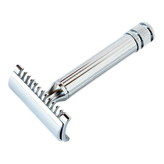 Fatip Grande Nickel Classic Original Open Comb Safety Razor