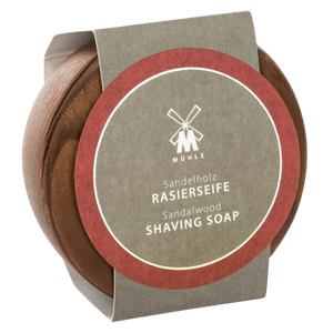 MUHLE RN3SH Shave Care Wooden Bowl incl. Sandalwood Shaving Soap 65g image 0