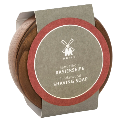 MUHLE RN3SH Shave Care Wooden Bowl incl. Sandalwood Shaving Soap 65g image 0