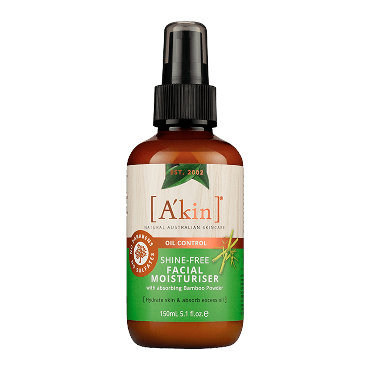 A'kin Oil Control Shine-Free Facial Moisturiser 150ml image 0