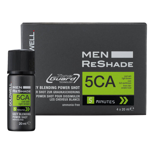 Goldwell Men ReShade 5CA Grey Blending Power Shot 5 Minutes 4 x 20ml