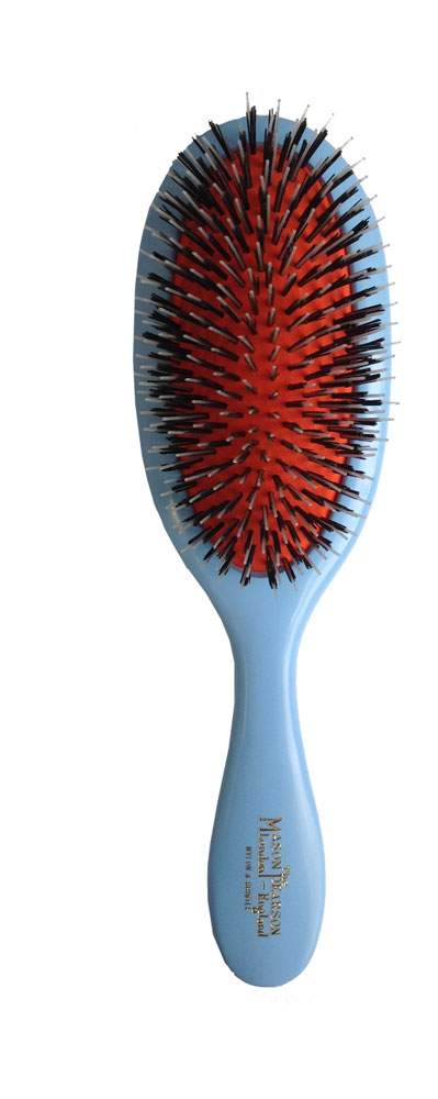 Mason Pearson BN3 Handy Bristle and Nylon Brush Blue