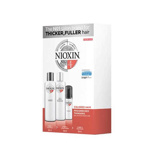 Nioxin System 4- 3 Part Kit for Colored Hair with Progressed Thinning