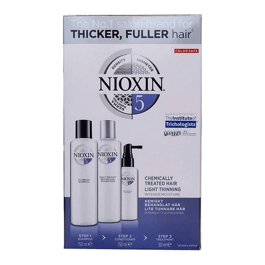 Nioxin System 5- 3 Part Kit for Chemically Treated Hair