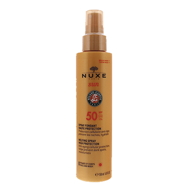 Nuxe Sun Melting Spf50 150ml Spray - Roland garros Edition