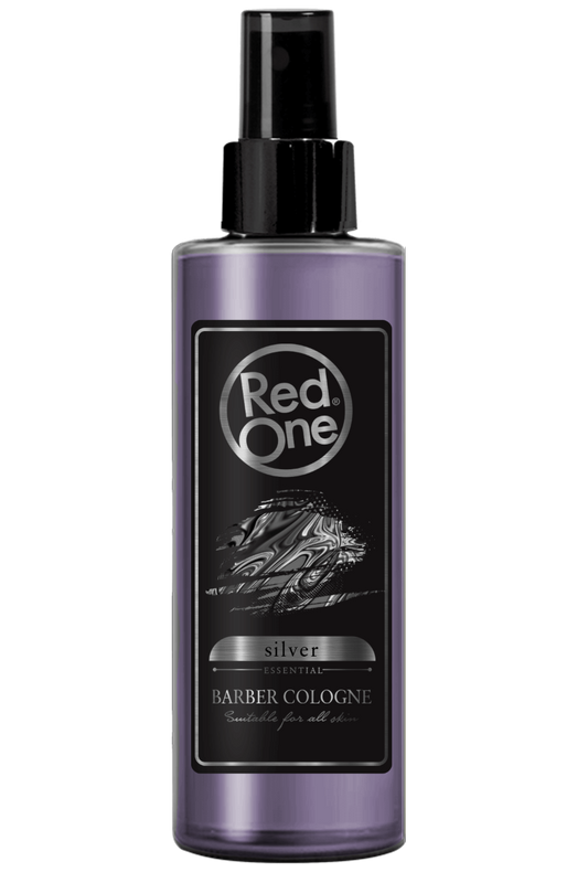 Red One Silver Essential Barber Cologne 400ml