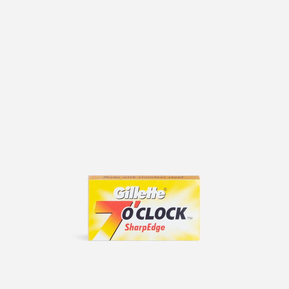 Gillette 7 o'Clock Sharp Edge Double Edge Razor Blades